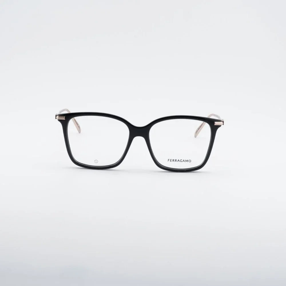 Salvatore Ferragamo SF2992 001 Eyeglasses Black 53mm Square Frame